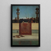 The Sultan's Tiger - Jean-Joseph Benjamin-Constant — framed artwork on a wall