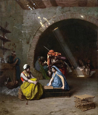 JeanLon Grme - Almehs Playing Draughts.webp