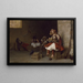 Bachi-bouzouk cantando - Jean-Léon Gérôme — cuadro enmarcado en la pared