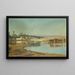 Camels drinking in the desert - Jean-Léon Gérôme — framed artwork on a wall