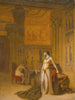 Cleopatra y César - Jean-Léon Gérôme — vista de la obra
