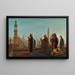 Oración nocturna en El Cairo - Jean-Léon Gérôme — cuadro enmarcado en la pared