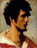 Cabeza de campesino de la campiña romana - Jean-Léon Gérôme — vista de la obra