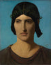 Head of an Italian Woman - Jean-Léon Gérôme — artwork view