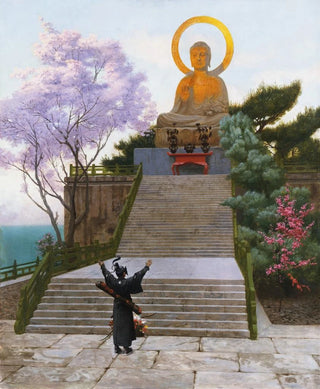 JeanLon Grme - Japanese Emploring A Deity.webp