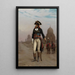 Napoleón en Egipto - Jean-Léon Gérôme — cuadro enmarcado en la pared