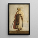 Personaje que simboliza Turquía - Jean-Léon Gérôme — cuadro enmarcado en la pared