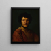 Estudio de retrato de Giacomo Orlandi de Subiaco - Jean-Léon Gérôme — cuadro enmarcado en la pared