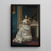 Portrait of Marie-Anne d'Escoubleau de Sourdis, Madame Charles-Joachim Lefèvre, 1853-1938 - Jean-Léon Gérôme — framed artwork on a wall