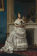 Portrait of Marie-Anne d'Escoubleau de Sourdis, Madame Charles-Joachim Lefèvre, 1853-1938 - Jean-Léon Gérôme — artwork view