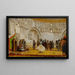Boceto para El derviche girador - Jean-Léon Gérôme — cuadro enmarcado en la pared