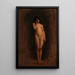 Study for the Slave Market in Ancient Rome - Jean-Léon Gérôme — framed artwork on a wall