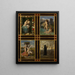 The Four Seasons - Jean-Léon Gérôme — framed artwork on a wall
