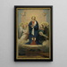 La Asunción de la Virgen - Jean-Louis Bézard — cuadro enmarcado en la pared