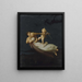 The Night - Jean-Louis Hamon — framed artwork on a wall