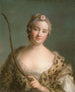 Charlotta Fredrika Sparre 1719-1795 más tarde condesa Fersen - Jean-Marc Nattier — vista de la obra