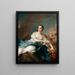 La comtesse de Brac dans le rôle d'Aurore - Jean-Marc Nattier — framed artwork on a wall