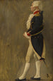 La bóveda de acero silueta del marqués de Lafayette - Jean-Paul Laurens — vista de la obra