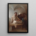 The Musician - Jean-Raymond-Hippolyte Lazerges — framed artwork on a wall