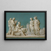 Socrate instructing the youth - Jean-Simon Berthélemy — framed artwork on a wall