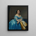 Joséphine-Éléonore-Marie-Pauline de Galard de Brassac de Béarn Princess of Broglie - Jean-Auguste-Dominique Ingres — framed artwork on a wall