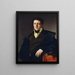 Marcotte d'Argenteuil - Jean-Auguste-Dominique Ingres — cuadro enmarcado en la pared