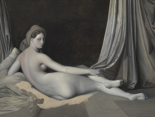 Jean Auguste Dominique Ingres - Odalisque in Grisaille.webp