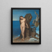 Perseus and Andromeda - Jean-Auguste-Dominique Ingres — framed artwork on a wall