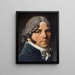 Retrato de Jean-Marie-Joseph Ingres - Jean-Auguste-Dominique Ingres — cuadro enmarcado en la pared
