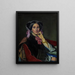Portrait of Madame Gonse - Jean-Auguste-Dominique Ingres — framed artwork on a wall