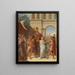 The martyrdom of Saint Symphorien - Jean-Auguste-Dominique Ingres — framed artwork on a wall