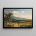 en los Ardennes - Jean Baptiste Kindermans — cuadro enmarcado en la pared