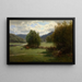 Landscape Painting - Jean Baptiste Kindermans — framed artwork on a wall