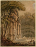 La cueva del jardín de Luxemburgo o fuente Médici - Jean Baptiste Marchal — vista de la obra