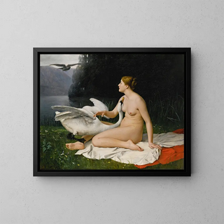 Jean Baptiste Paul Lazerges - Leda and the swan.webp