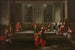Danza en el harén - Jean-Baptiste Vanmour — vista de la obra