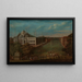 The Grand Vizier crossing Atmeydan Square - Jean-Baptiste Vanmour — framed artwork on a wall