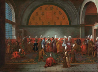 Jean Baptiste Vanmour - The Meal in Honour of Ambassador Cornelis Calkoen.webp