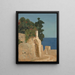 Vista de Capri - Jean Benner — cuadro enmarcado en la pared