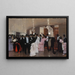 Altercation dans les couloirs de l'Opéra - Jean Béraud — cuadro enmarcado en la pared