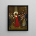 Cristo ligado a la columna - Jean Braud — cuadro enmarcado en la pared