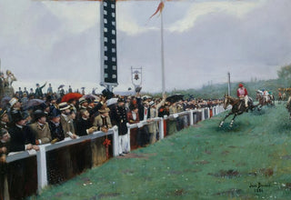 Jean Braud - Courses Longchamp larrive au poteau.webp