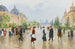 Entre le Petit et le Grand Palais, avenue Alexandre-III - Jean Béraud — artwork view