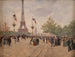 the Entrance to the 1889 World's Fair - Jean Béraud — artwork view