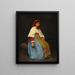 L'Italienne - Jean Béraud — cuadro enmarcado en la pared