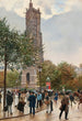 La Tour Saint-Jacques - Jean Béraud — artwork view