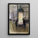La colonne Morris - Jean Béraud — framed artwork on a wall