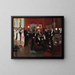 La réception - Jean Béraud — framed artwork on a wall