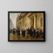 La sortie du lycée Condorcet - Jean Béraud — framed artwork on a wall