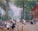 The Chalet du Cycle at Bois de Boulogne - Jean Béraud — artwork view